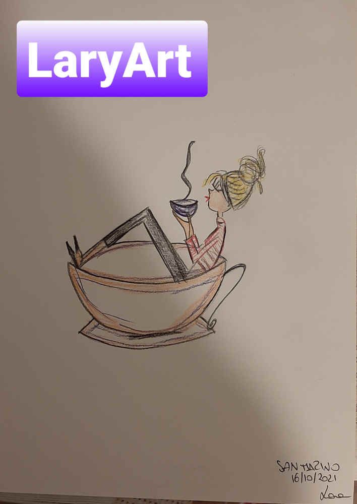 Ragazza nella tazza — Featured image