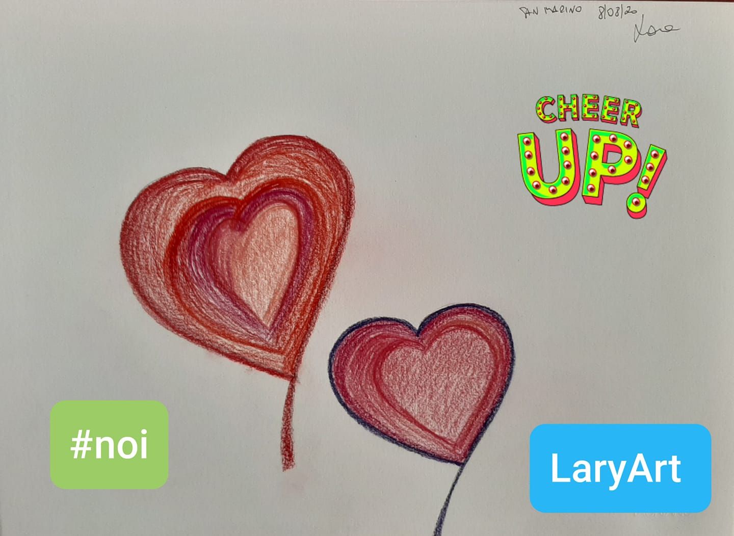Dammi due parole, cuore e cuore — Featured image
